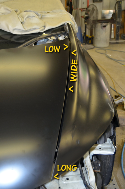 low wide long