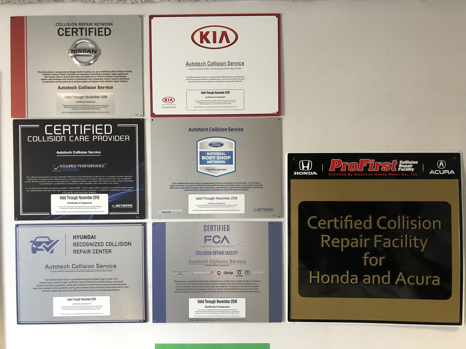 Certification